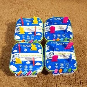 Cool gear rocket ice pop mold tray